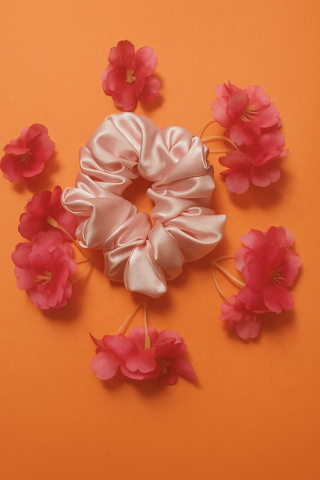 Moña de satin tamaño mediano