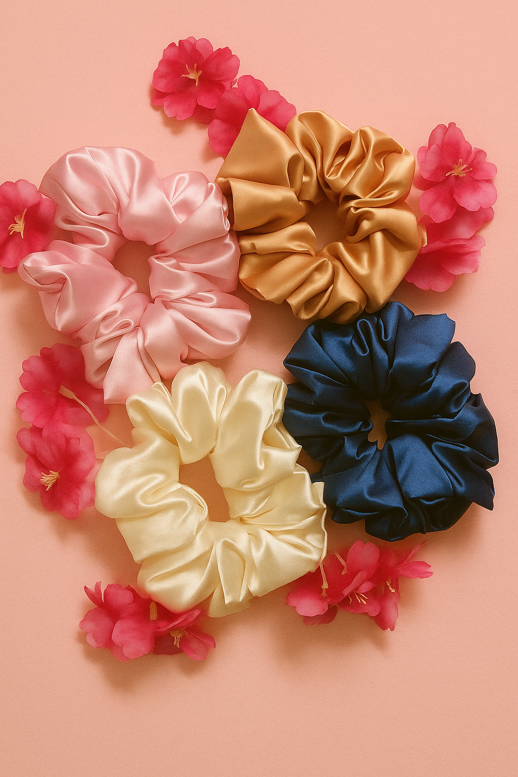 Combo de moñas de satin X4 unidades